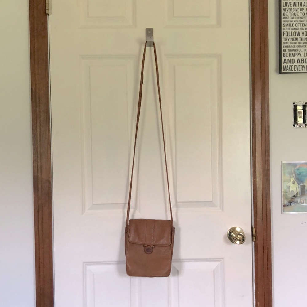 Fossil Leather Crossbody Bag